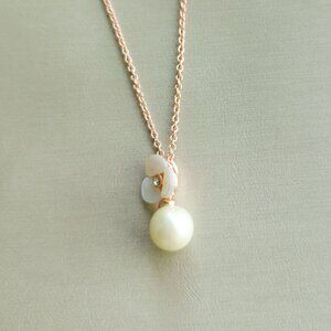 Kate Spade Disco Pansy Pendant Necklace NEW